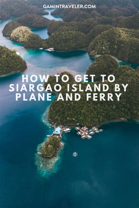 how to get to siargao.